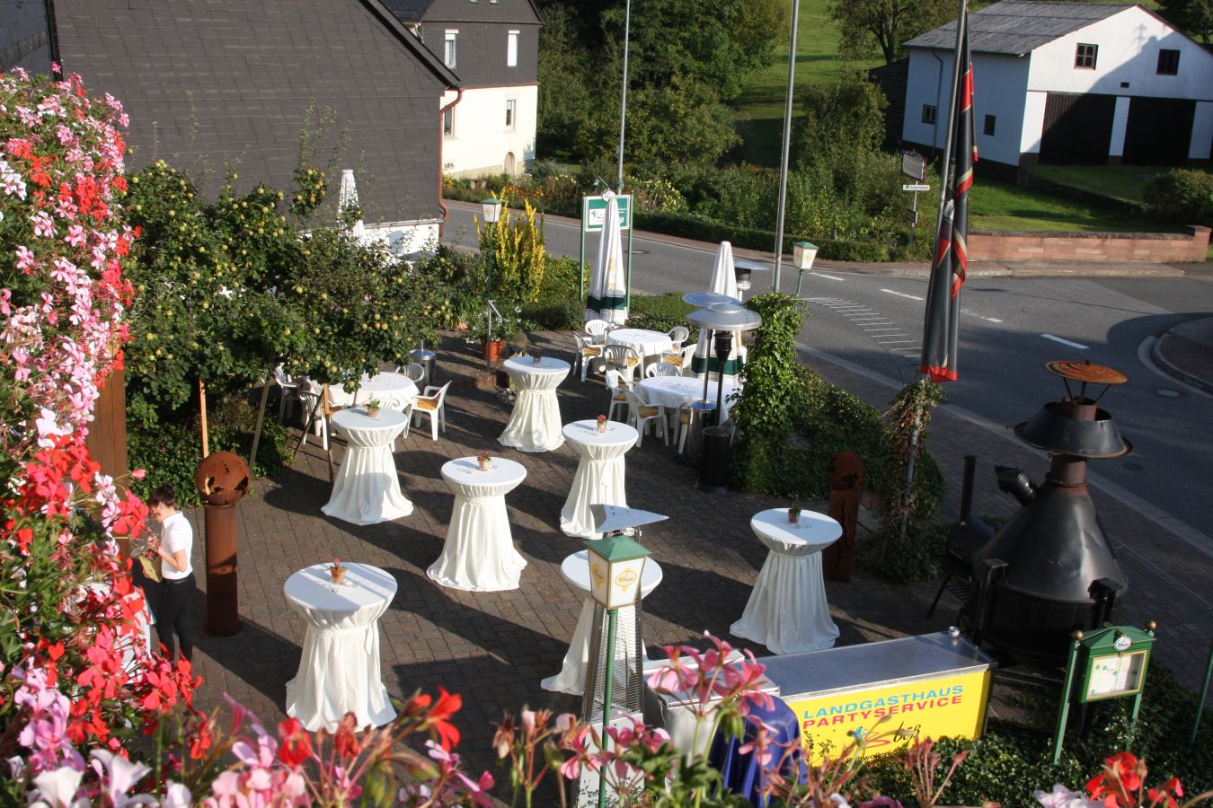 Sonnenterrasse mit Bagges